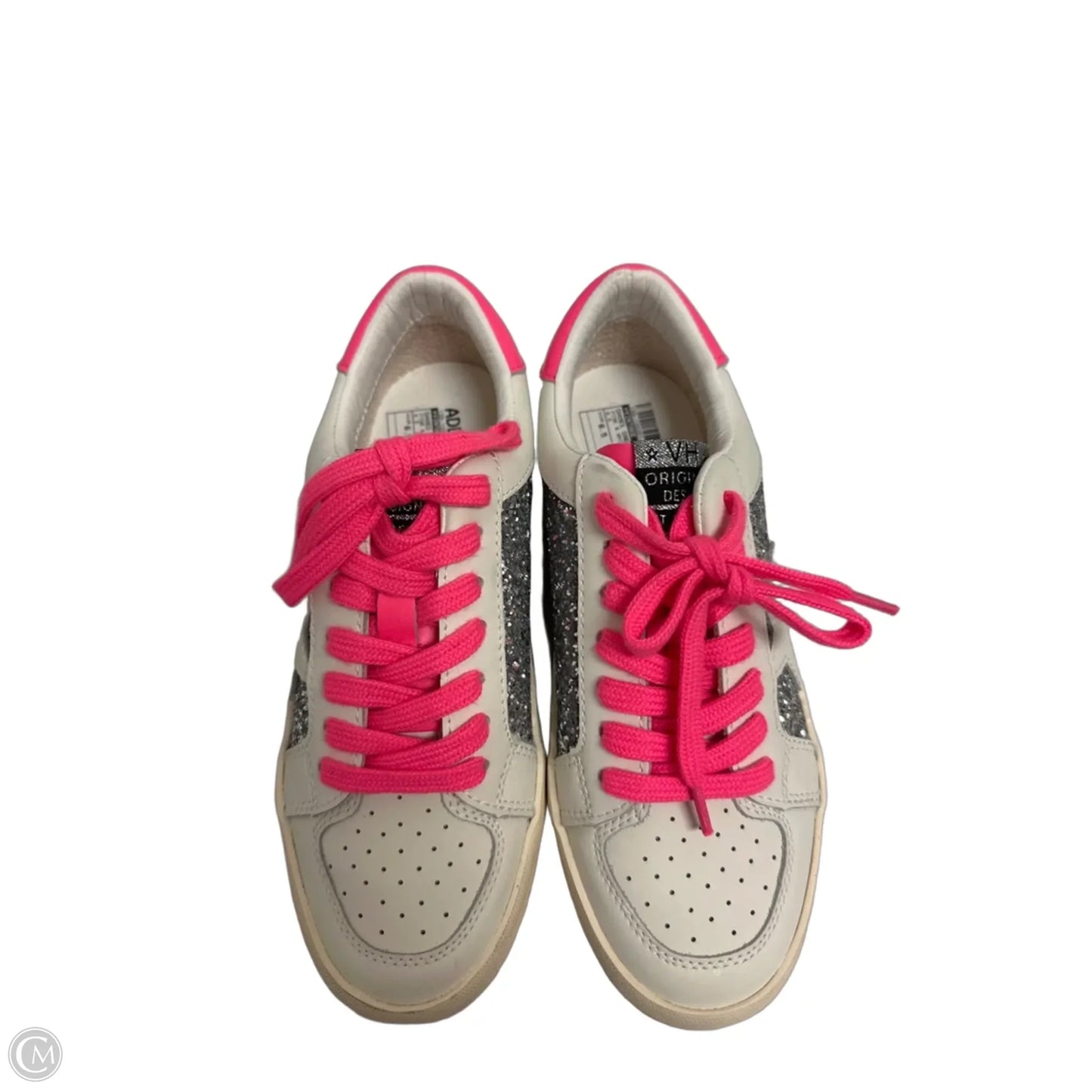 Shoes Sneakers By Vintage Havana In Pink & White, Size: 6.5