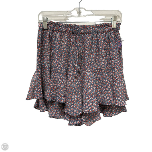 Skirt Mini & Short By Dress Forum In Blue & Orange, Size: 4