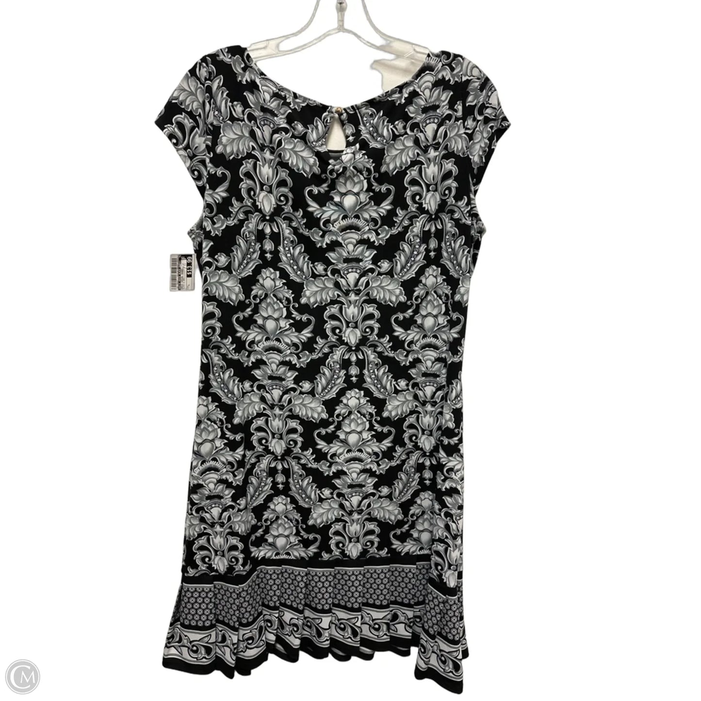 Dress Casual Short By White House Black Market In Black & Grey, Size: L