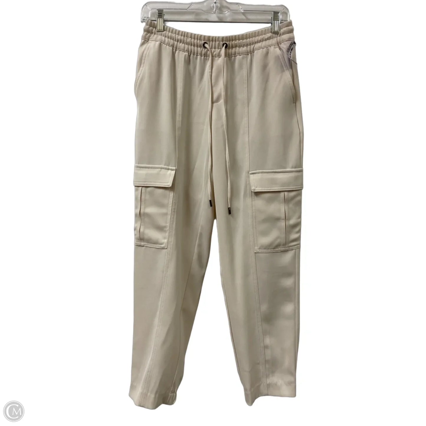 Athletic Pants By Banana Republic In Cream, Size: 2