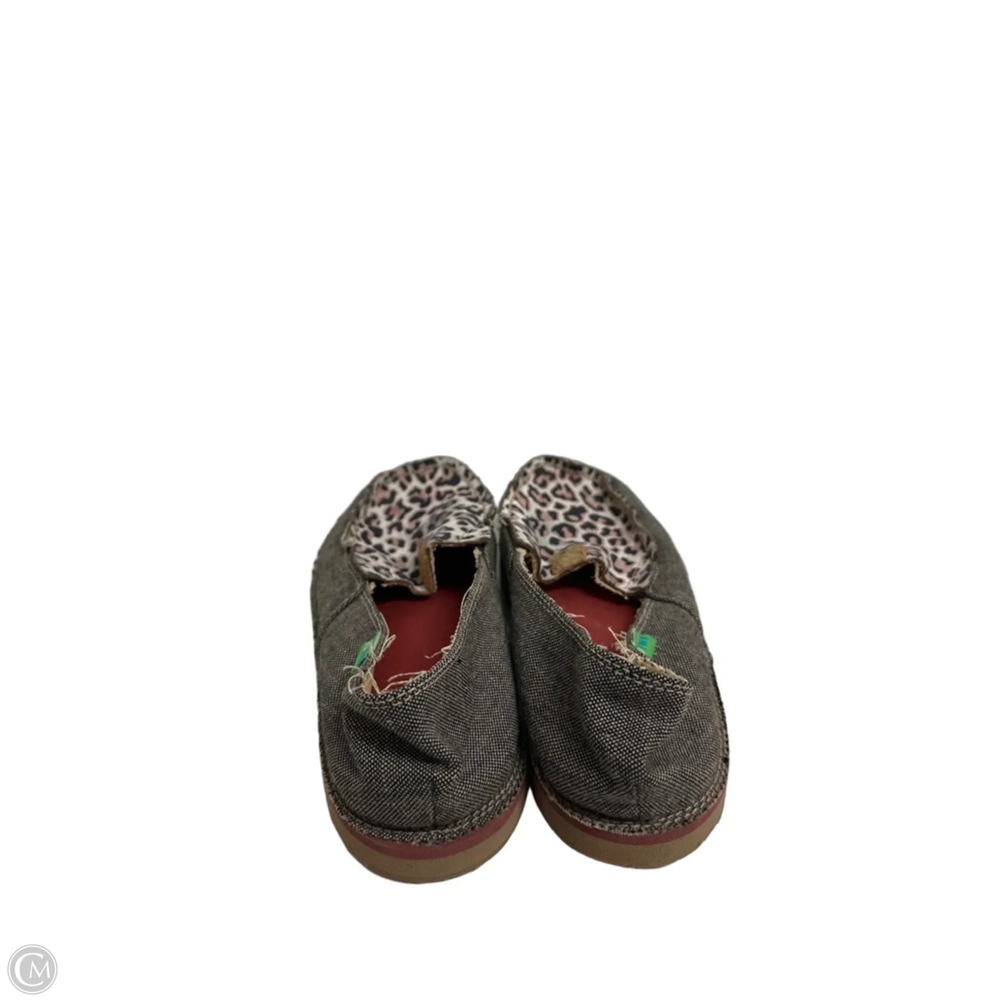 Shoes Flats By Clothes Mentor In Animal Print, Size: 7
