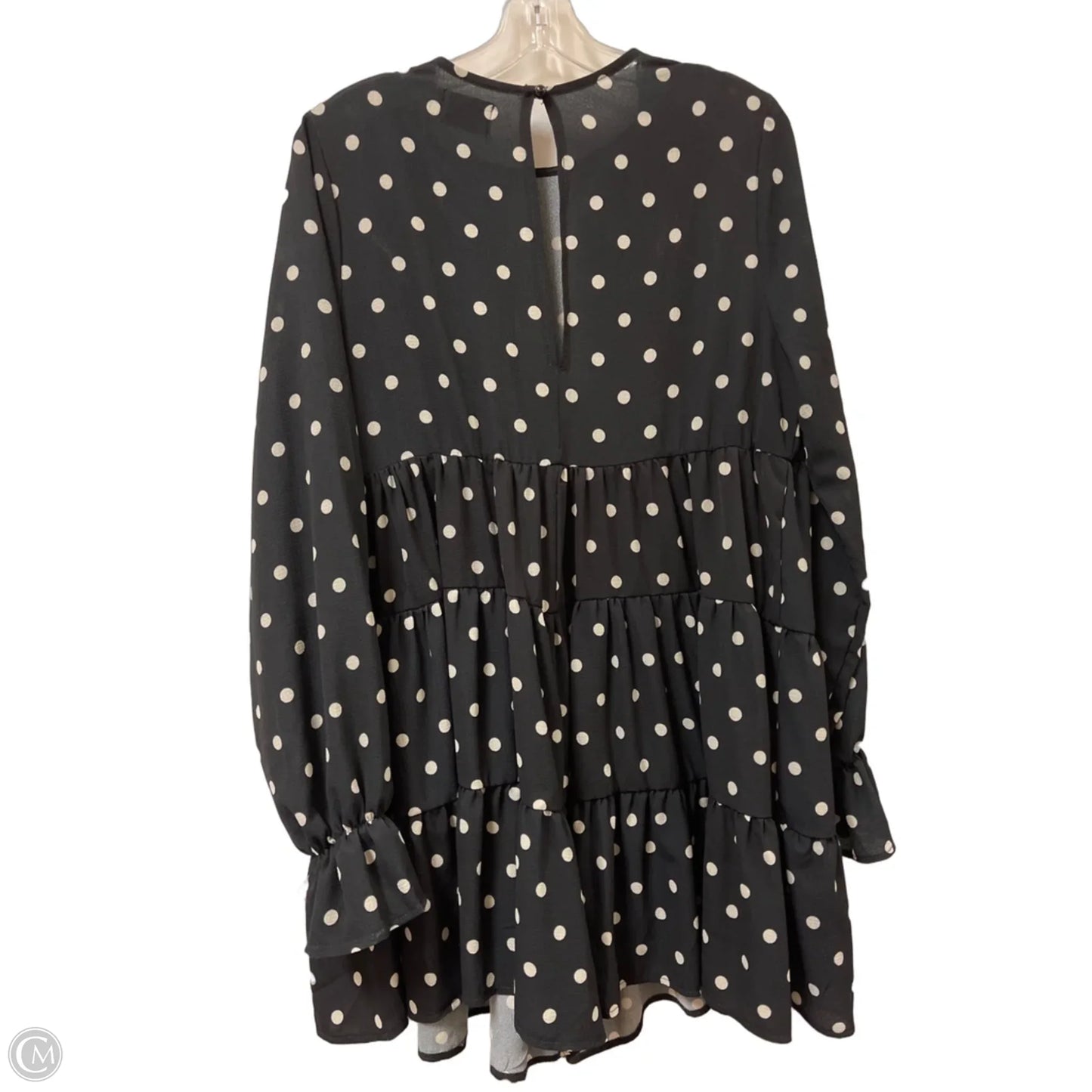 Dress Casual Short By Asos In Polkadot Pattern, Size: M