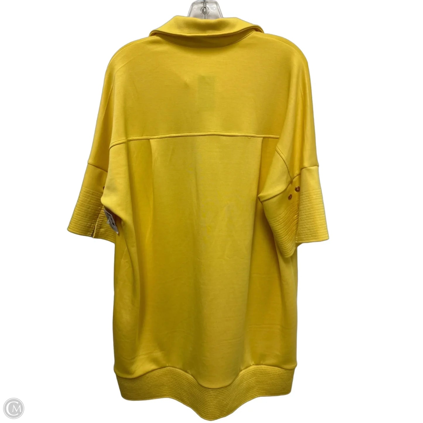 Dress Casual Short By Clothes Mentor In Yellow, Size: Xl