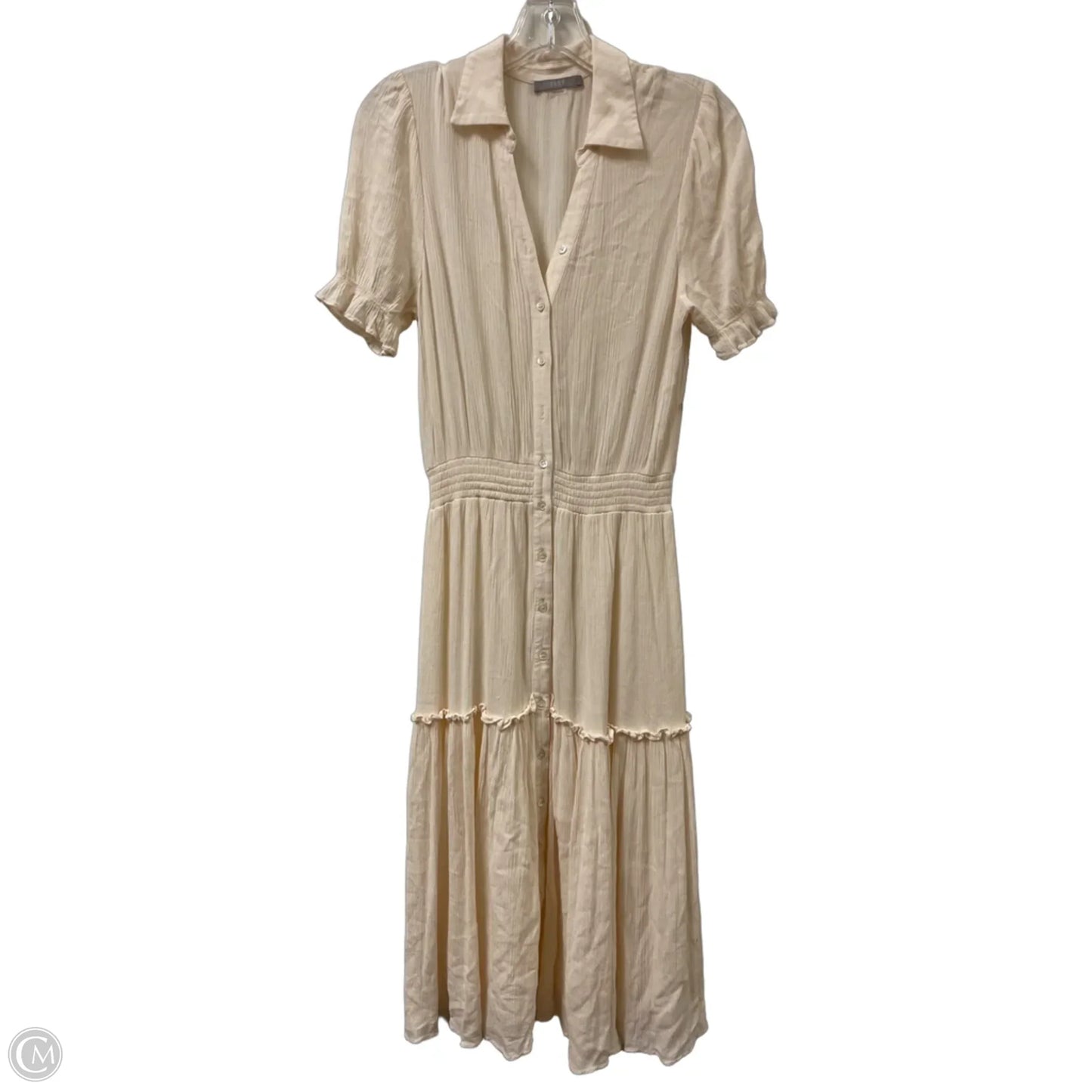 Dress Casual Maxi By Tart In Cream, Size: S