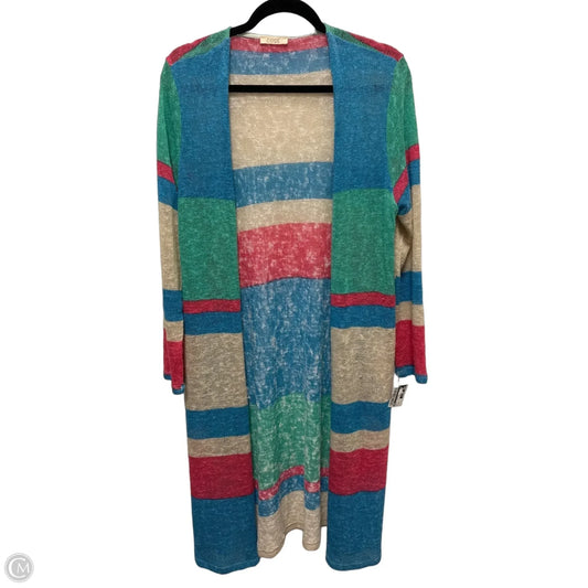 Sweater Cardigan By Oddi In Multi-colored, Size: M