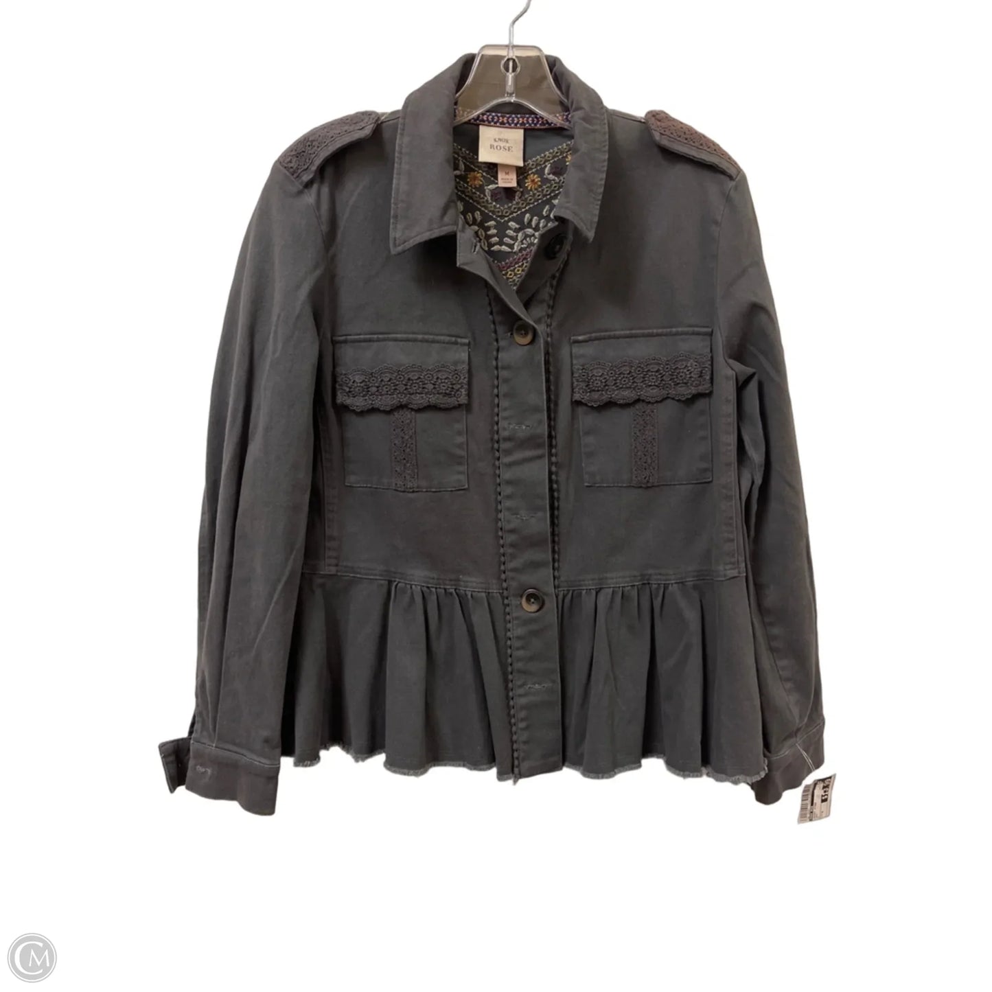 Jacket Other By Knox Rose In Grey, Size: M