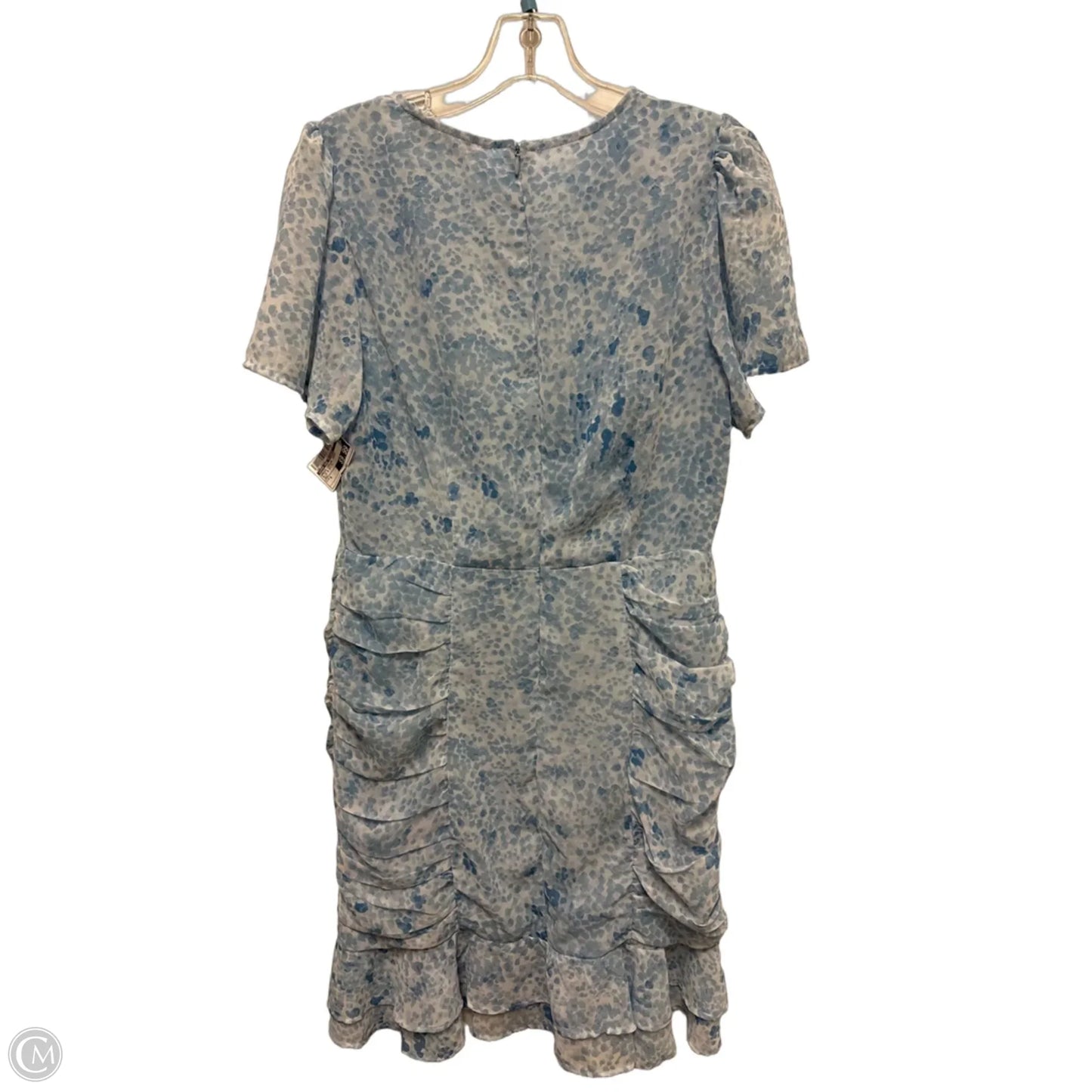 Dress Casual Short By Emma And Michele In Blue & White, Size: S