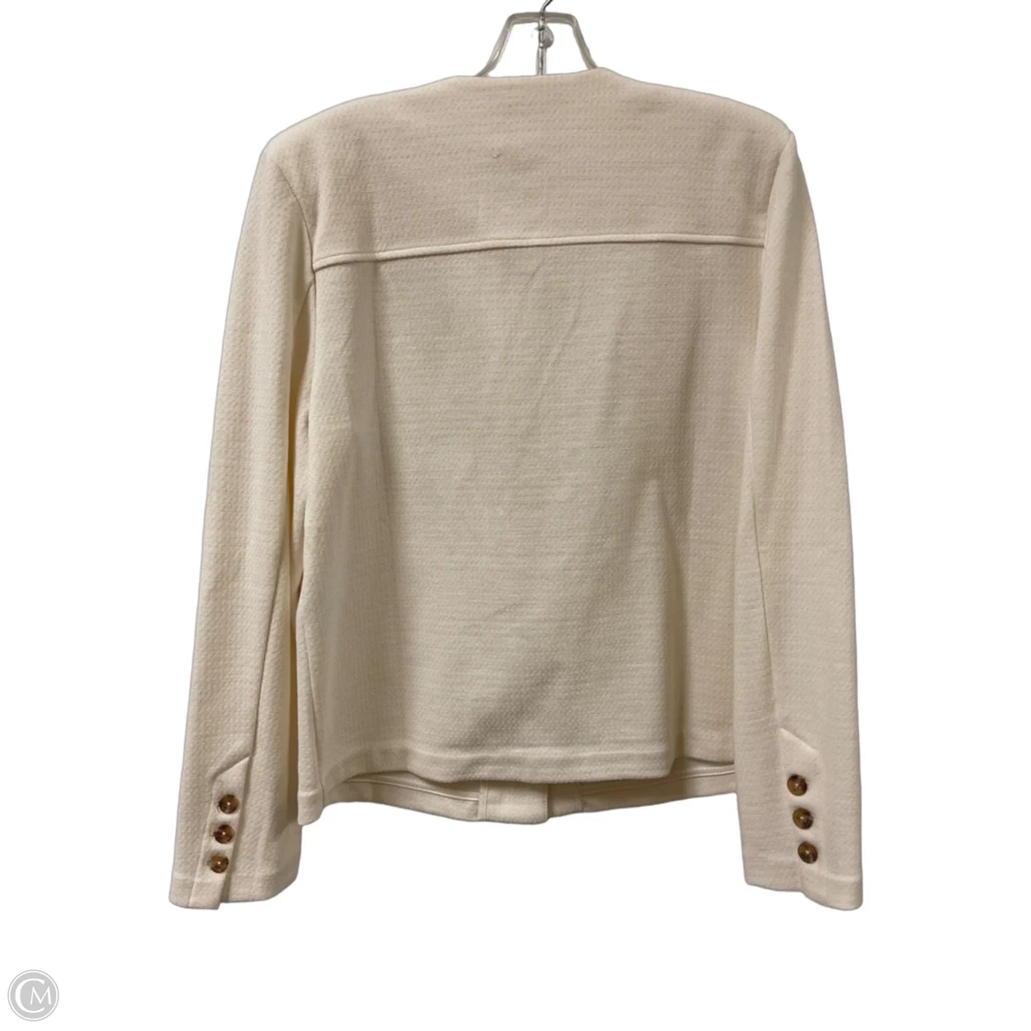 Blazer By Banana Republic In Cream, Size: M