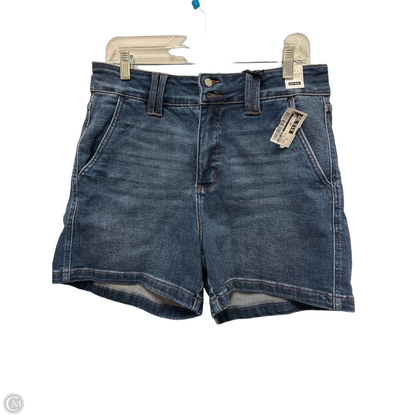 Shorts By Judy Blue In Blue Denim, Size: 16