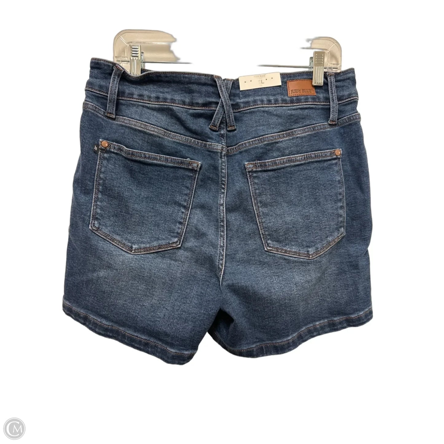 Shorts By Judy Blue In Blue Denim, Size: 16