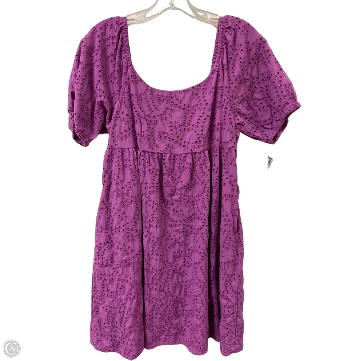 Dress Casual Short By Time And Tru In Purple, Size: M