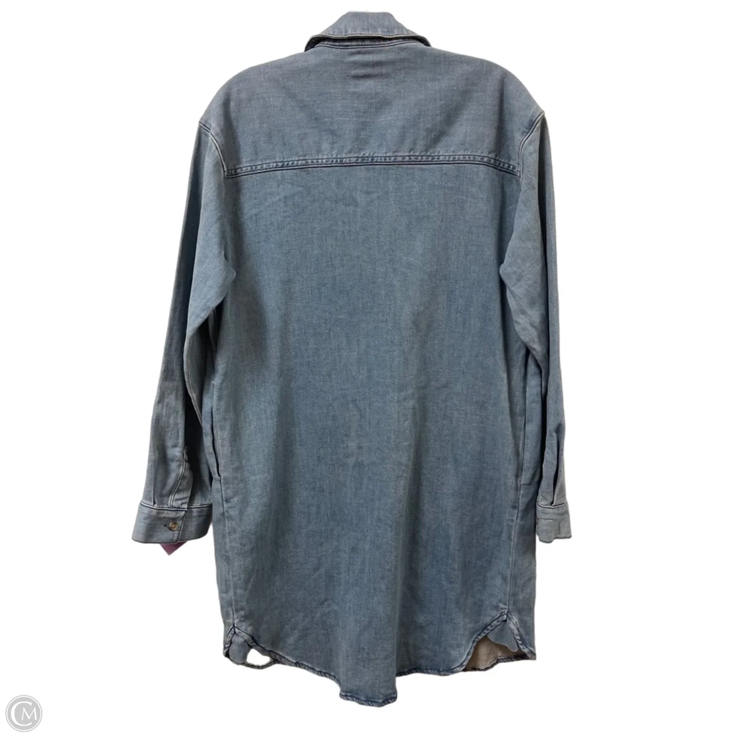 Dress Casual Short By Universal Thread In Blue Denim, Size: S