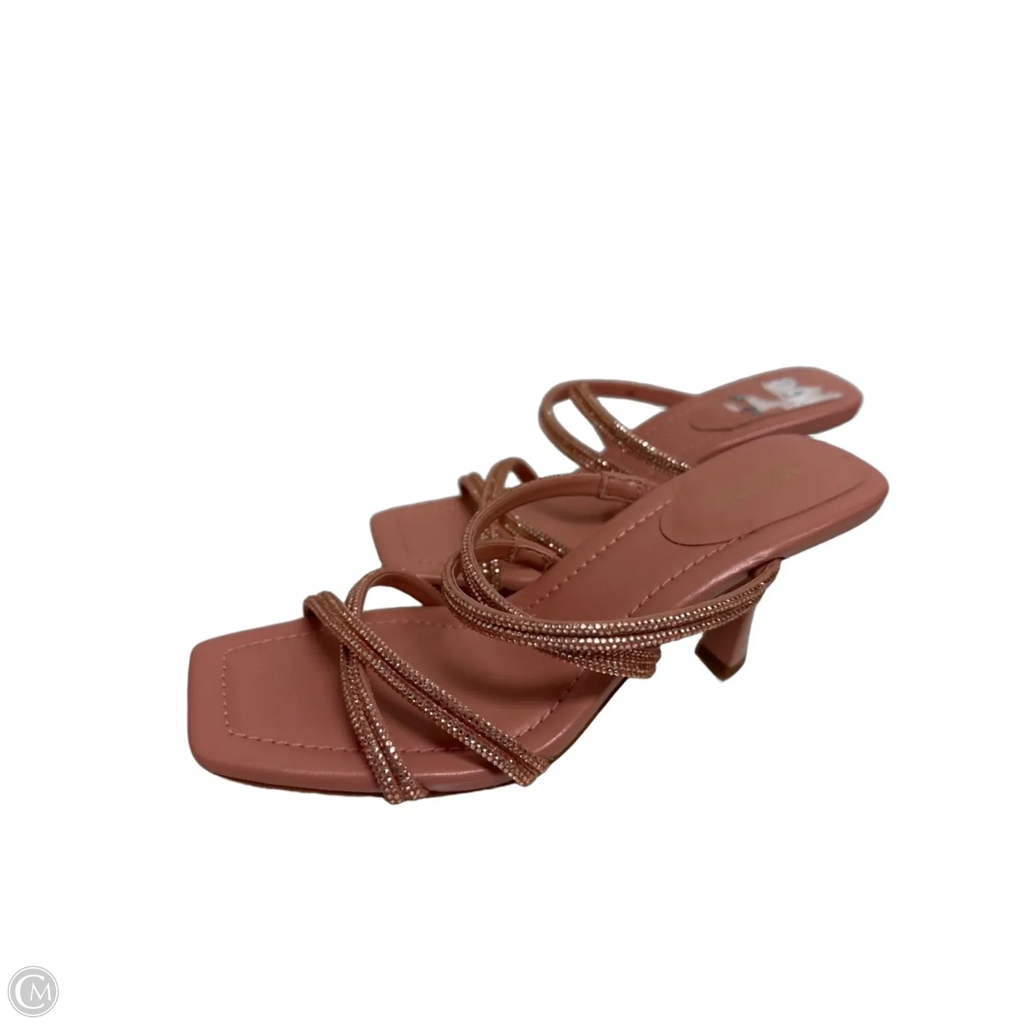 Sandals Heels Stiletto By Michael By Michael Kors In Pink, Size: 6