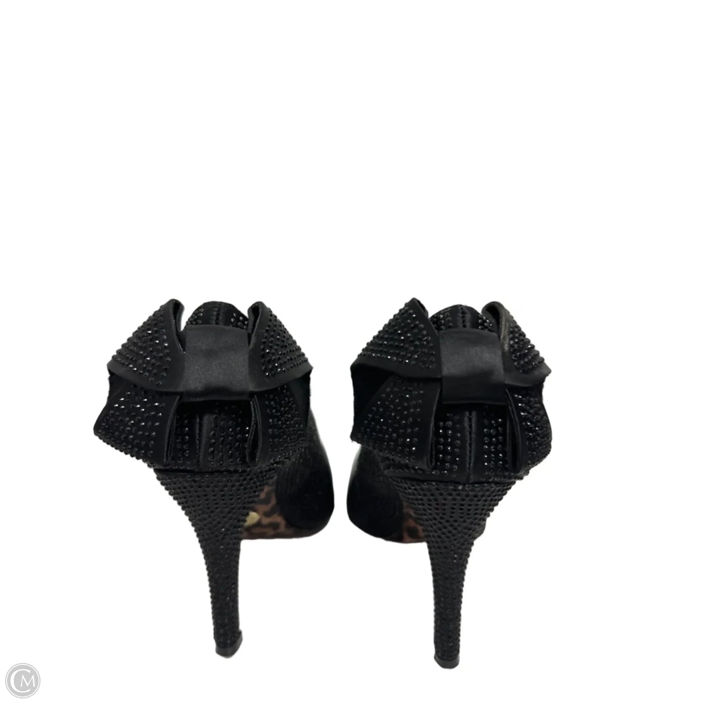 Shoes Heels Block By Betsey Johnson In Black, Size: 9