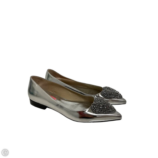 Shoes Flats By Cma In Silver, Size: 8.5