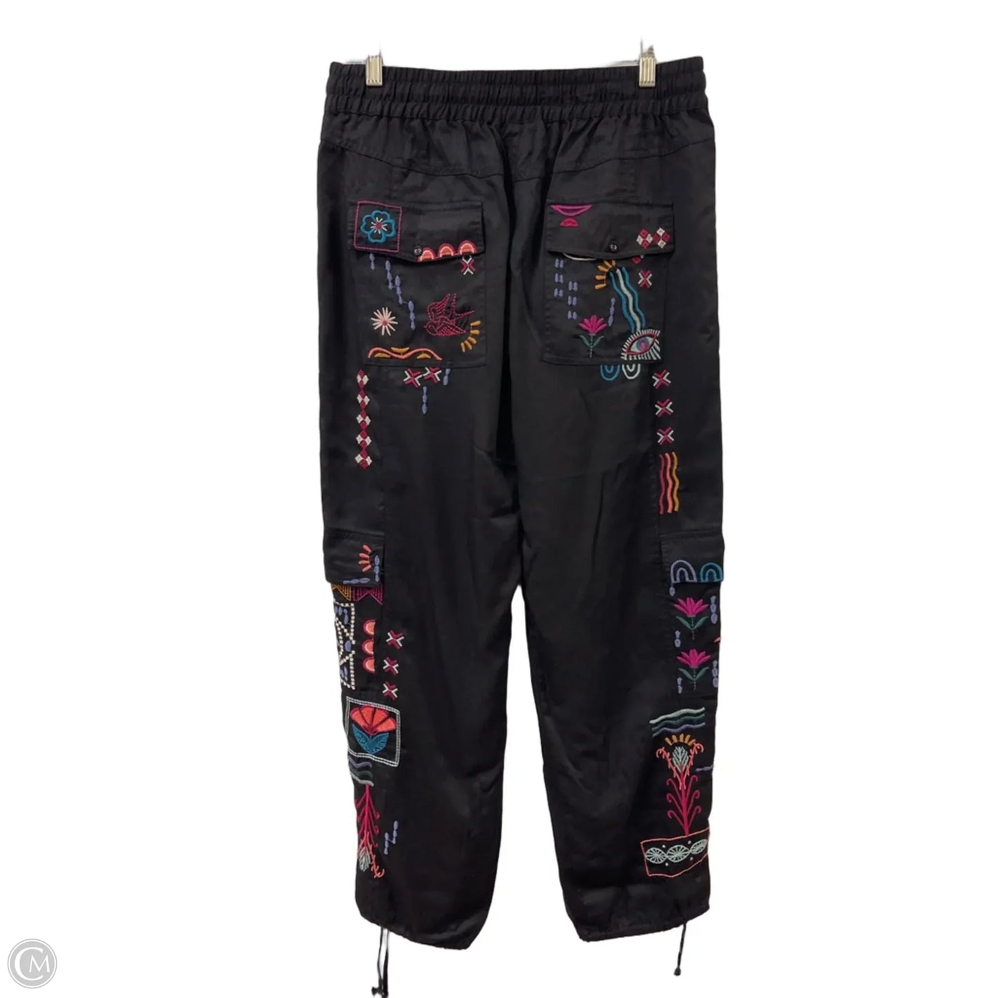 Pants Designer By Johnny Was In Black, Size: 8