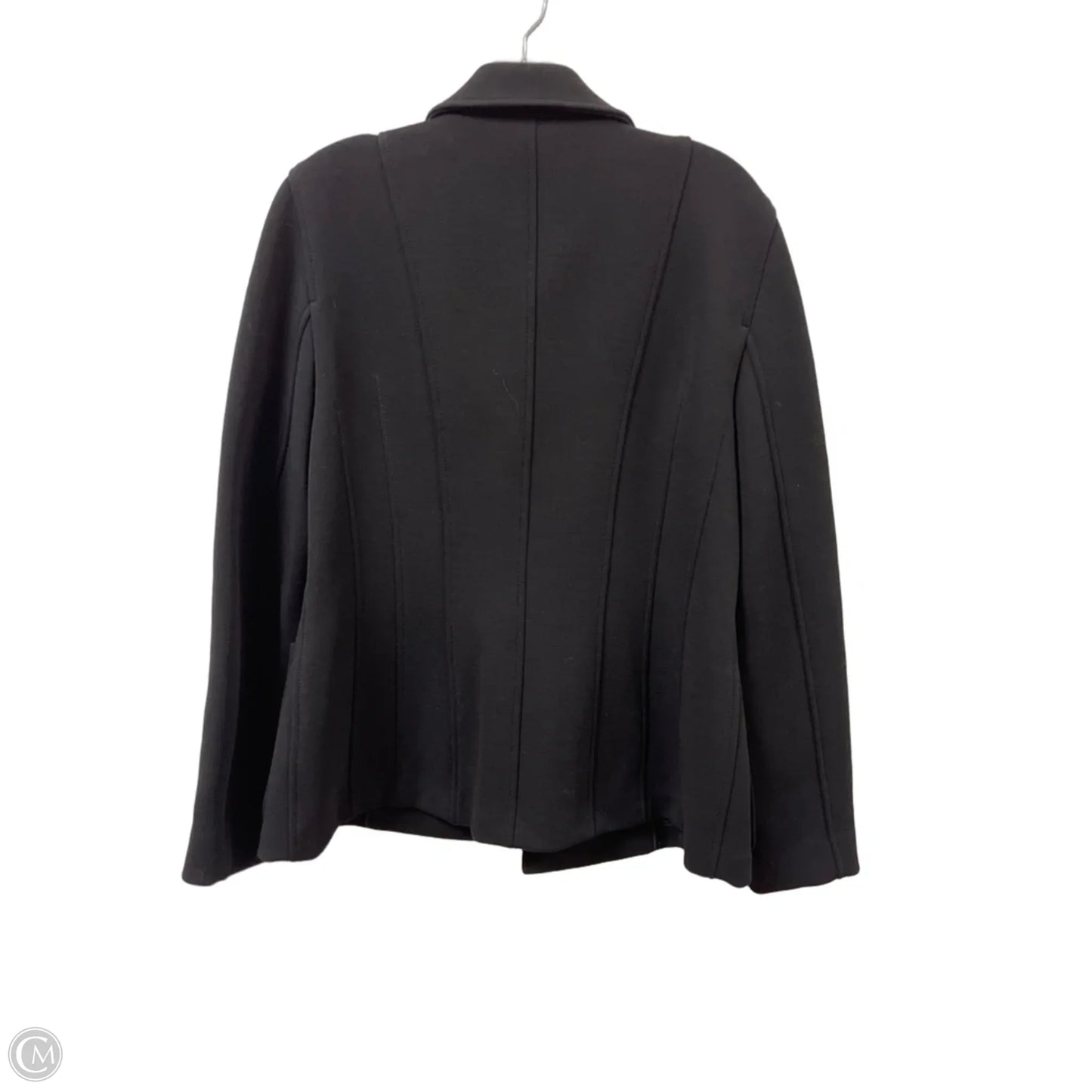 Blazer Designer By Lafayette 148 In Black, Size: L