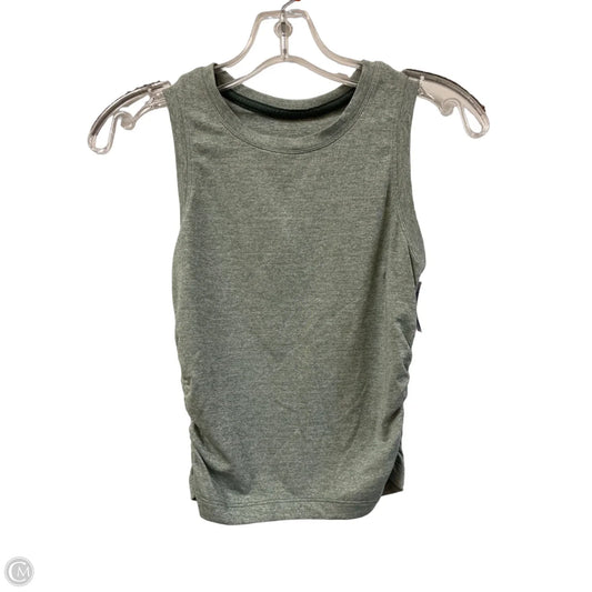 Athletic Tank Top By Lululemon In Green, Size: Xs