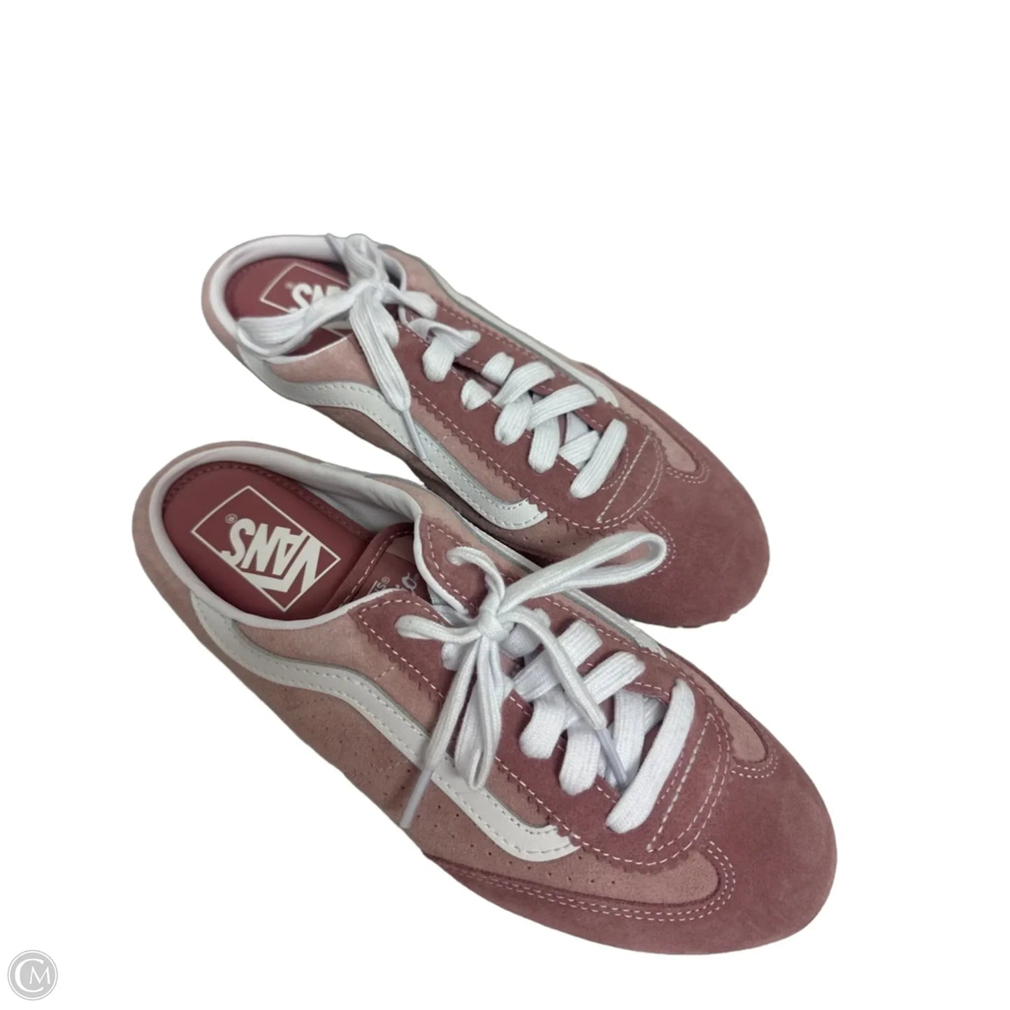 Shoes Flats By Vans In Pink, Size: 9