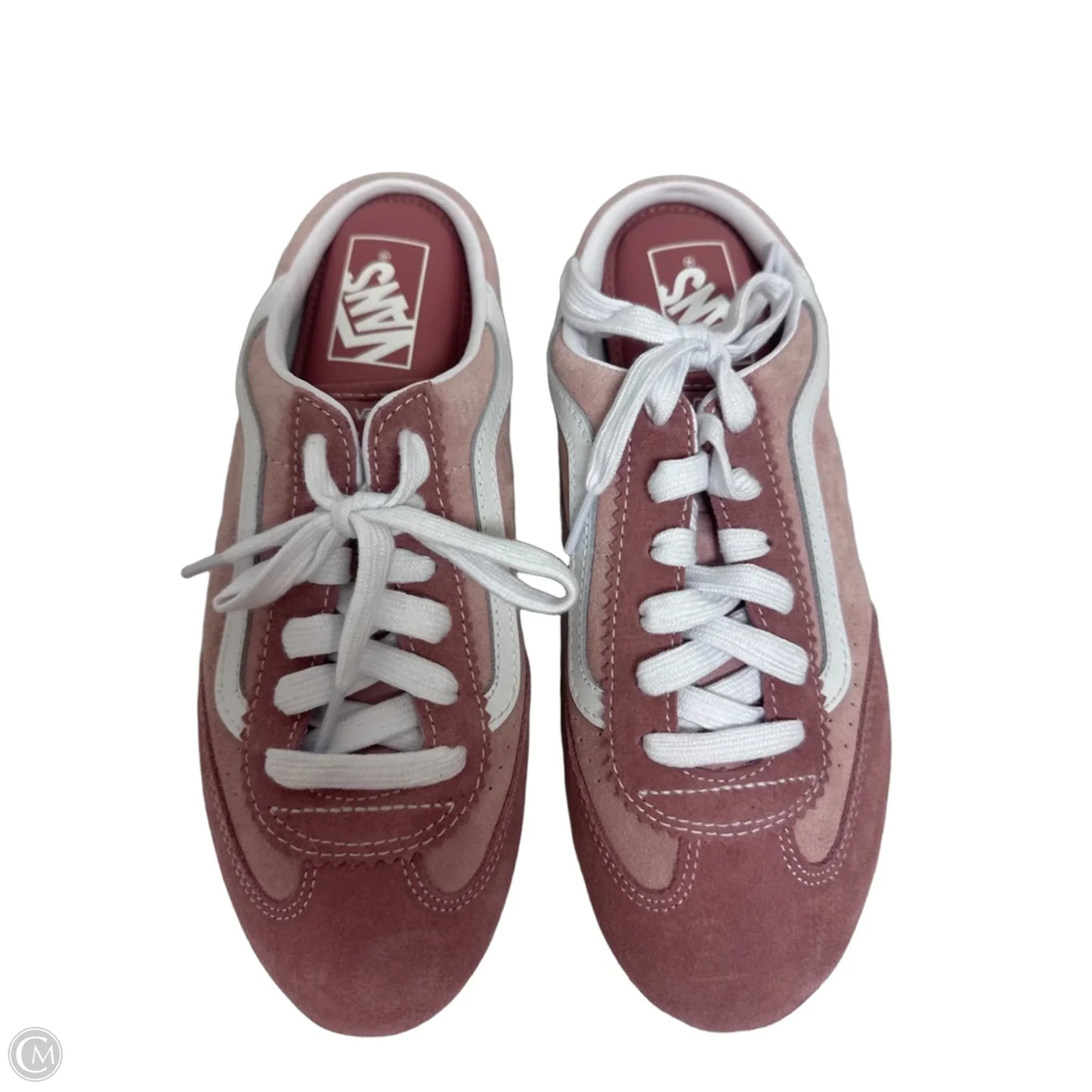 Shoes Flats By Vans In Pink, Size: 9