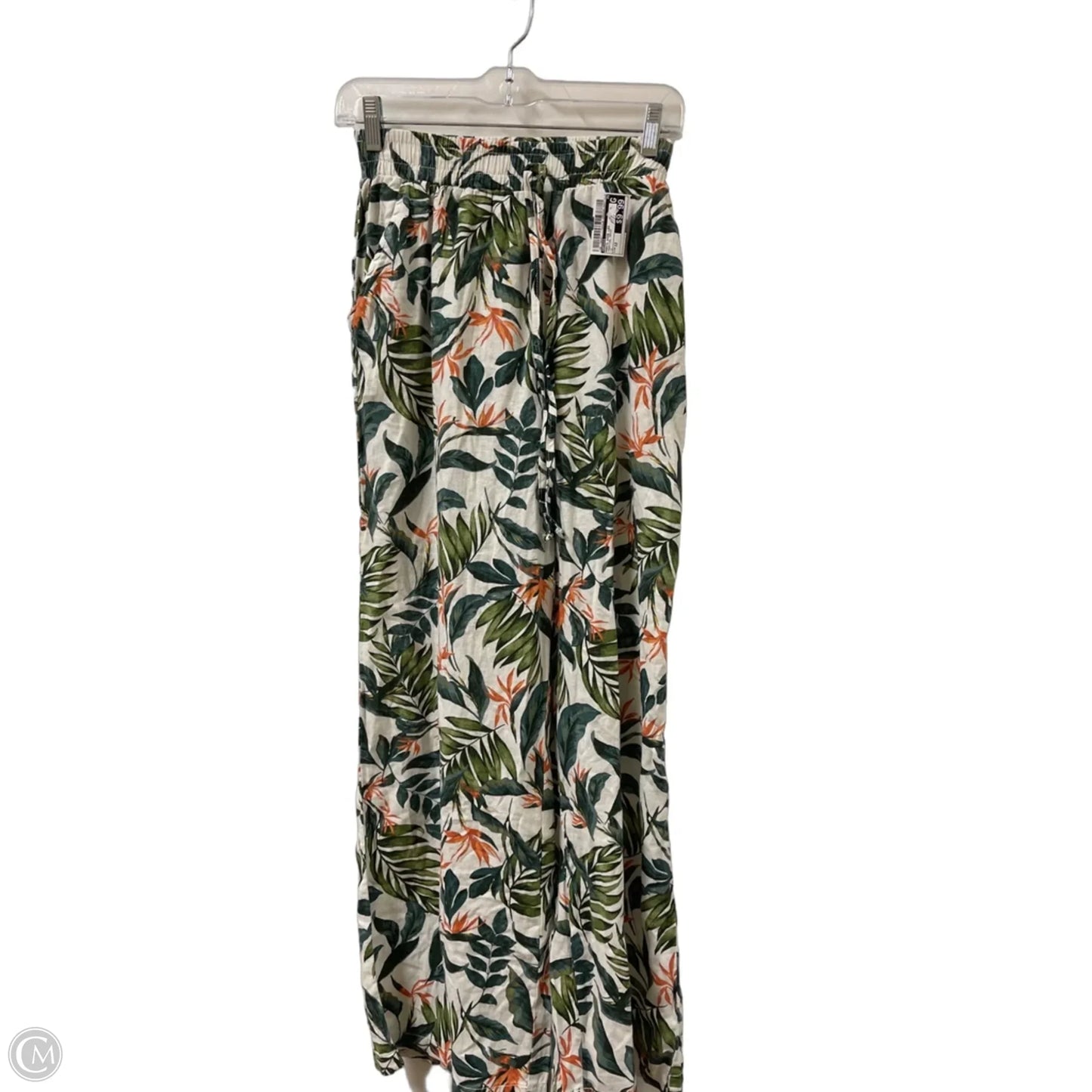 Pants Wide Leg By Briggs In Tropical Print, Size: 12