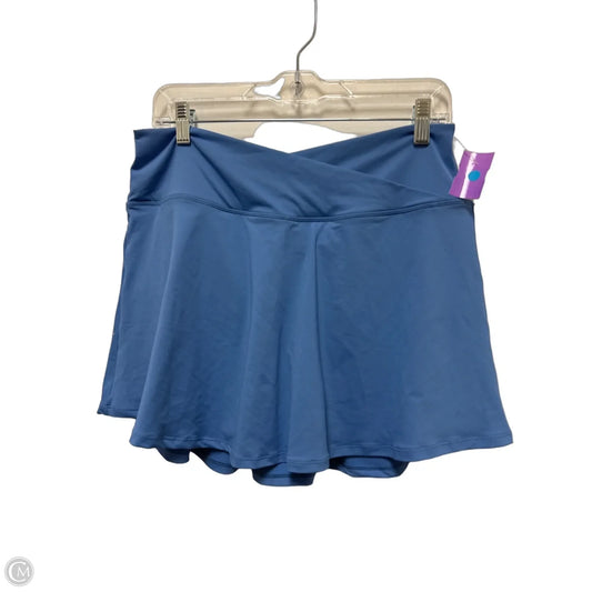 Athletic Skort By Clothes Mentor In Blue, Size: Xl