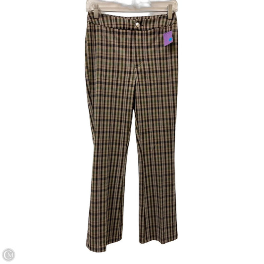 Pants Other By Versona In Brown & Green, Size: 2