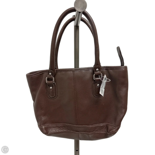 Handbag Leather By L.l. Bean, Size: Medium