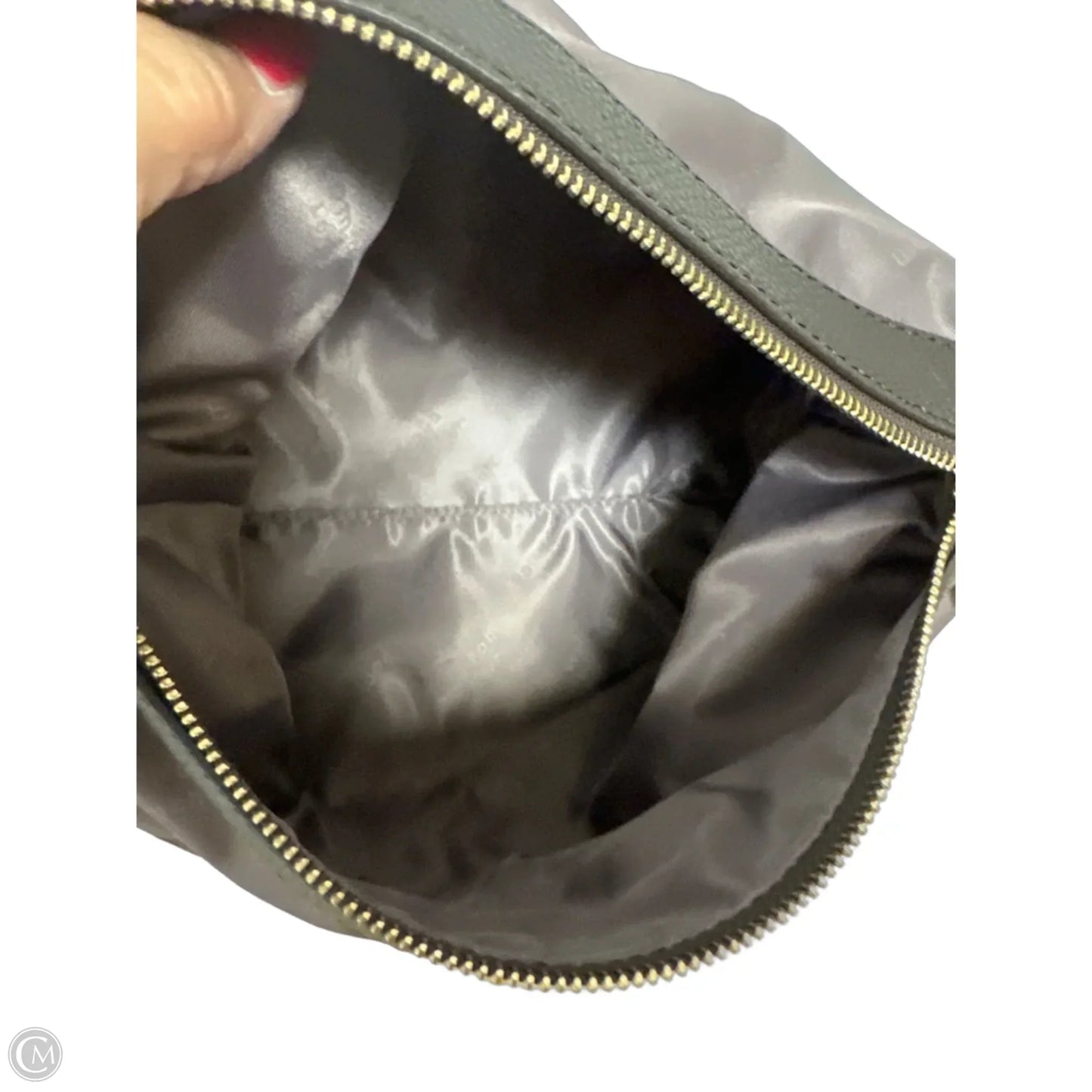 Handbag Leather By Clothes Mentor, Size: Medium