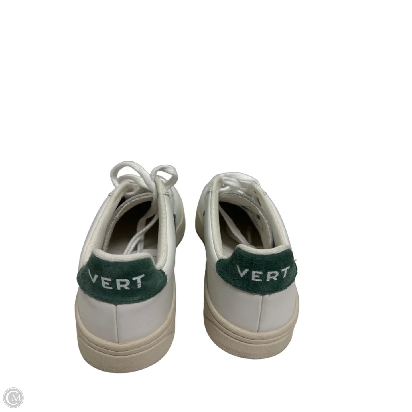 Shoes Sneakers By Clothes Mentor In Green & White, Size: 7