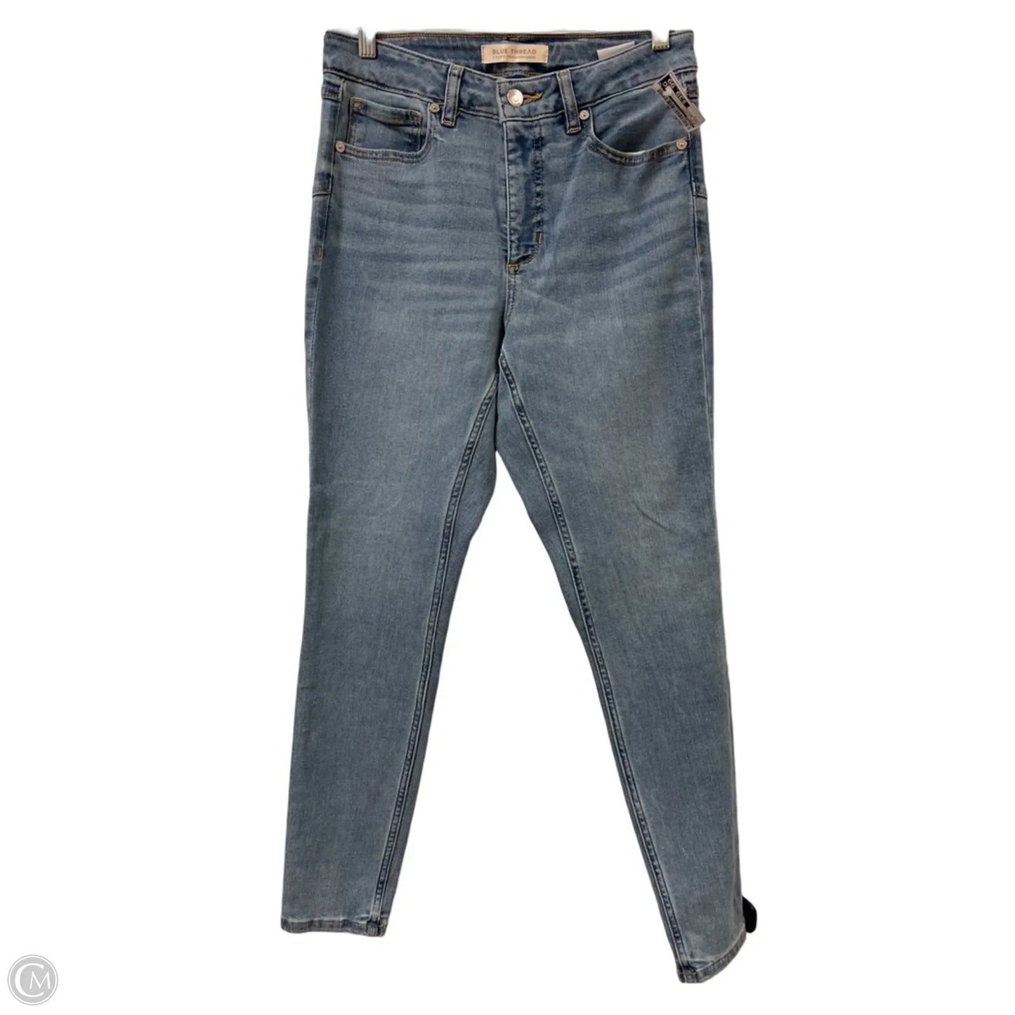 Jeans Skinny By Tribal In Blue Denim, Size: 2