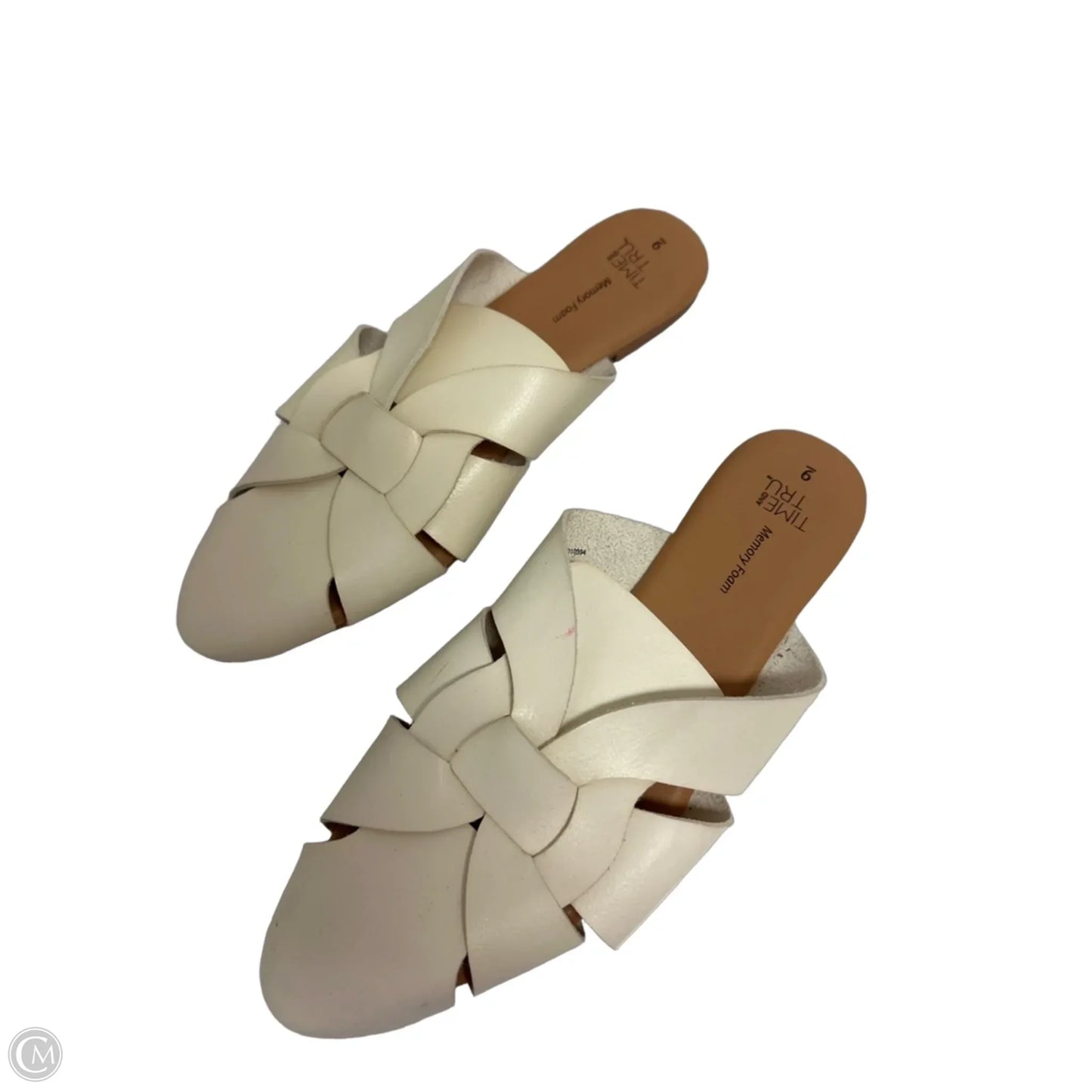 Shoes Flats By Time And Tru In Cream, Size: 9