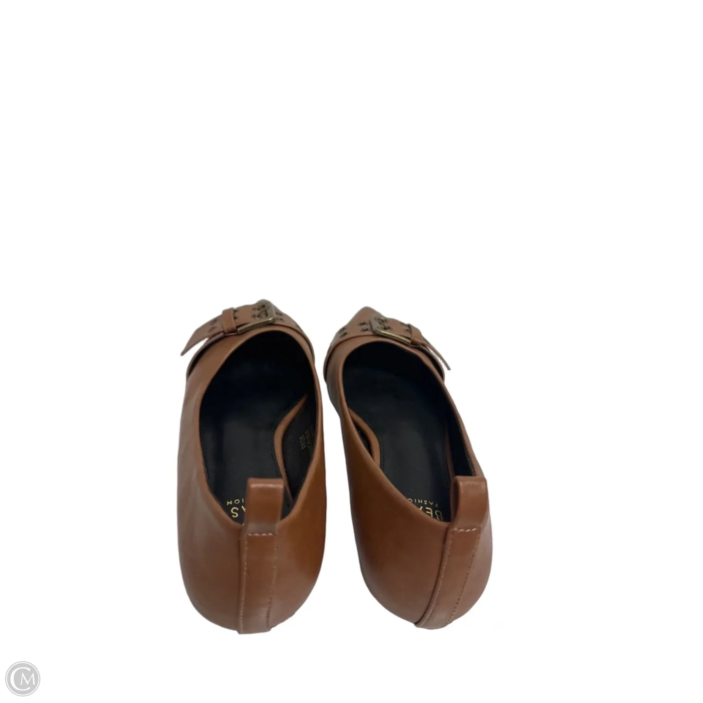 Shoes Flats By Clothes Mentor In Brown, Size: 6.5