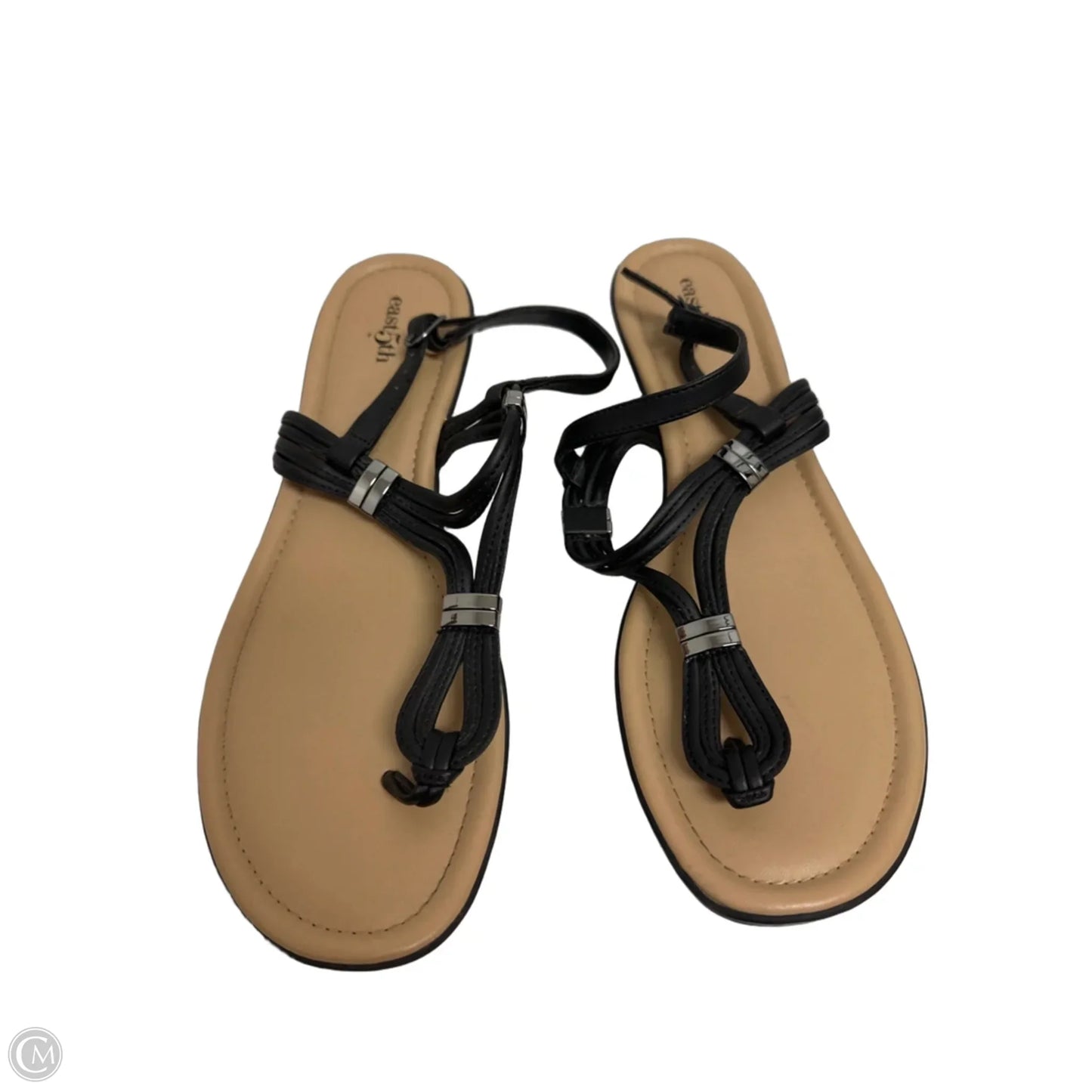 Sandals Flats By East 5th In Black, Size: 10