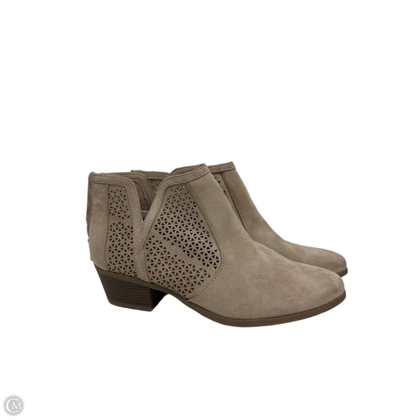 Boots Ankle Flats By Ana In Cream, Size: 11