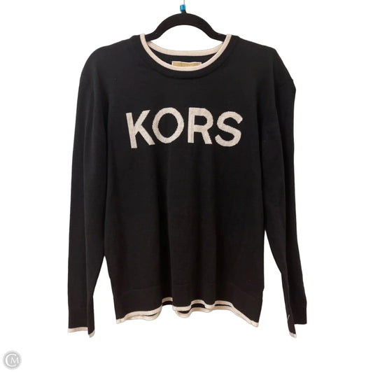 Sweater By Michael By Michael Kors In Black & White, Size: S