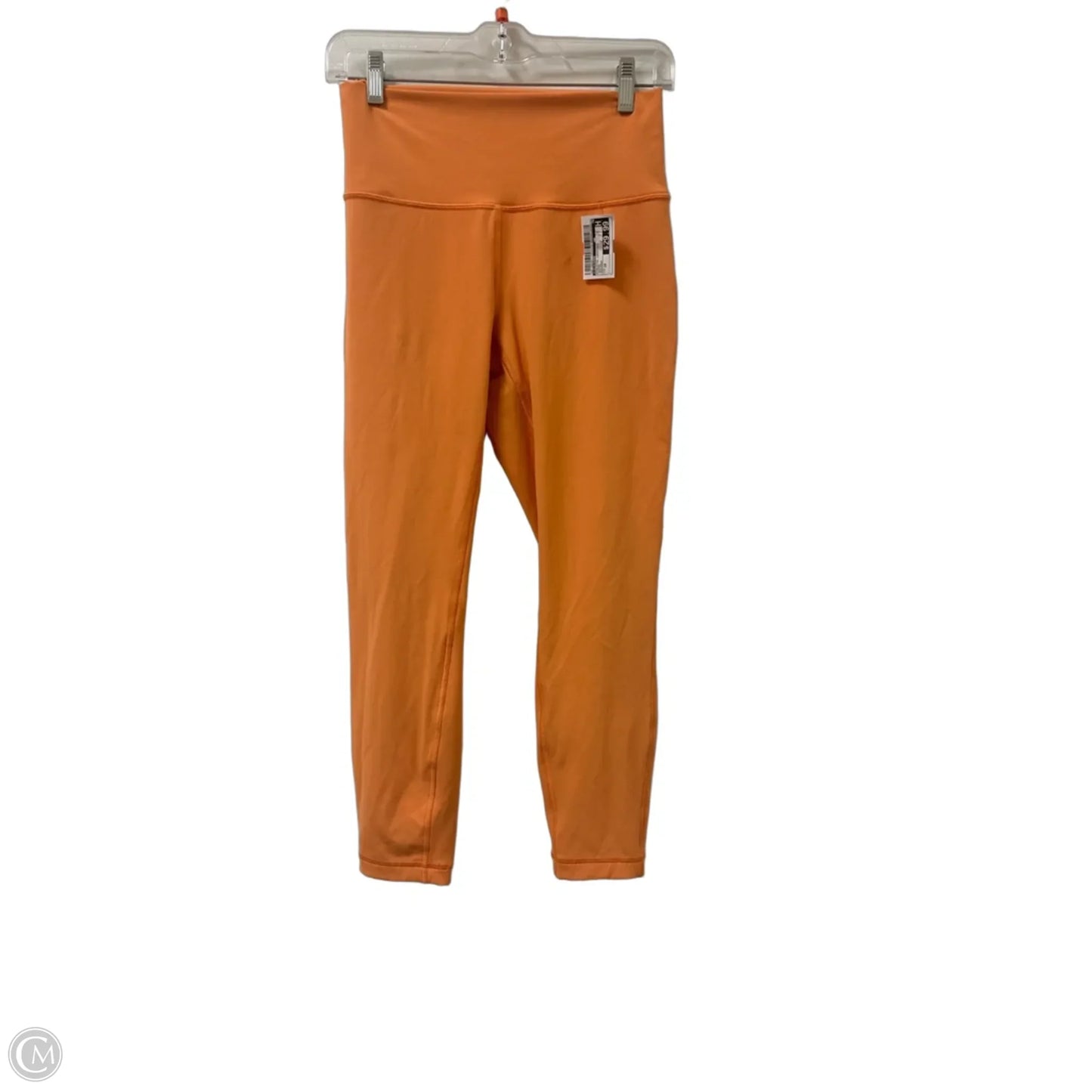 Athletic Leggings By Lululemon In Orange, Size: 10