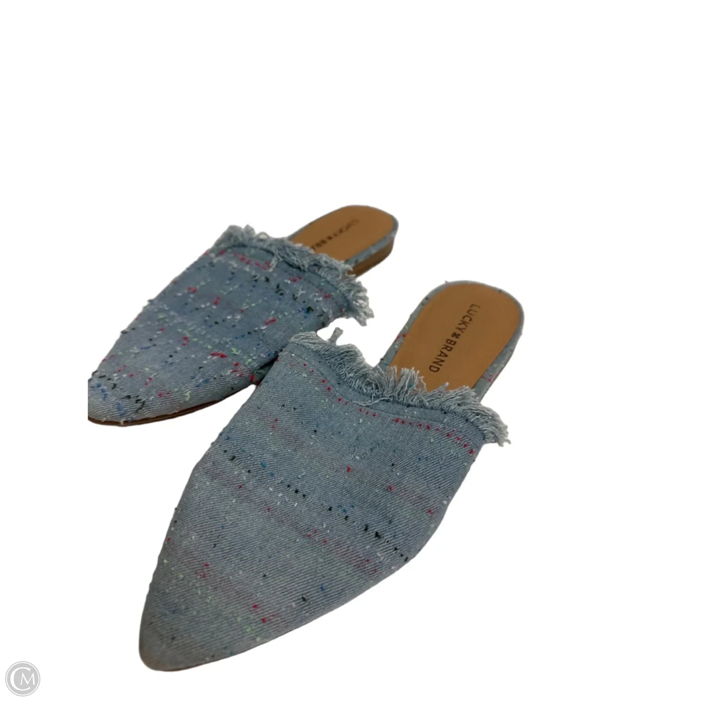 Shoes Flats By Lucky Brand In Blue, Size: 7.5