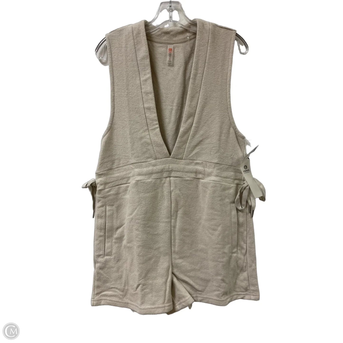 Romper By Mono B In Cream, Size: M
