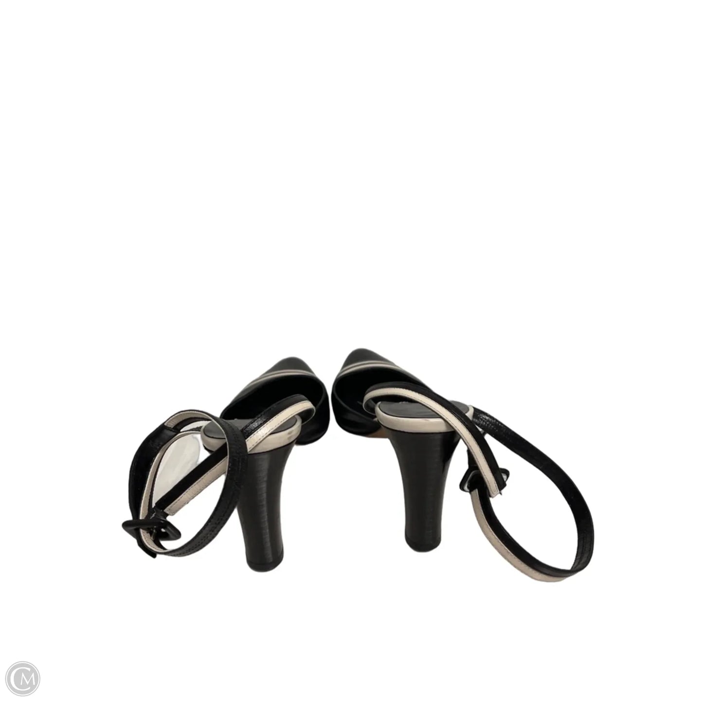 Shoes Designer By Kate Spade In Black & White, Size: 6.5