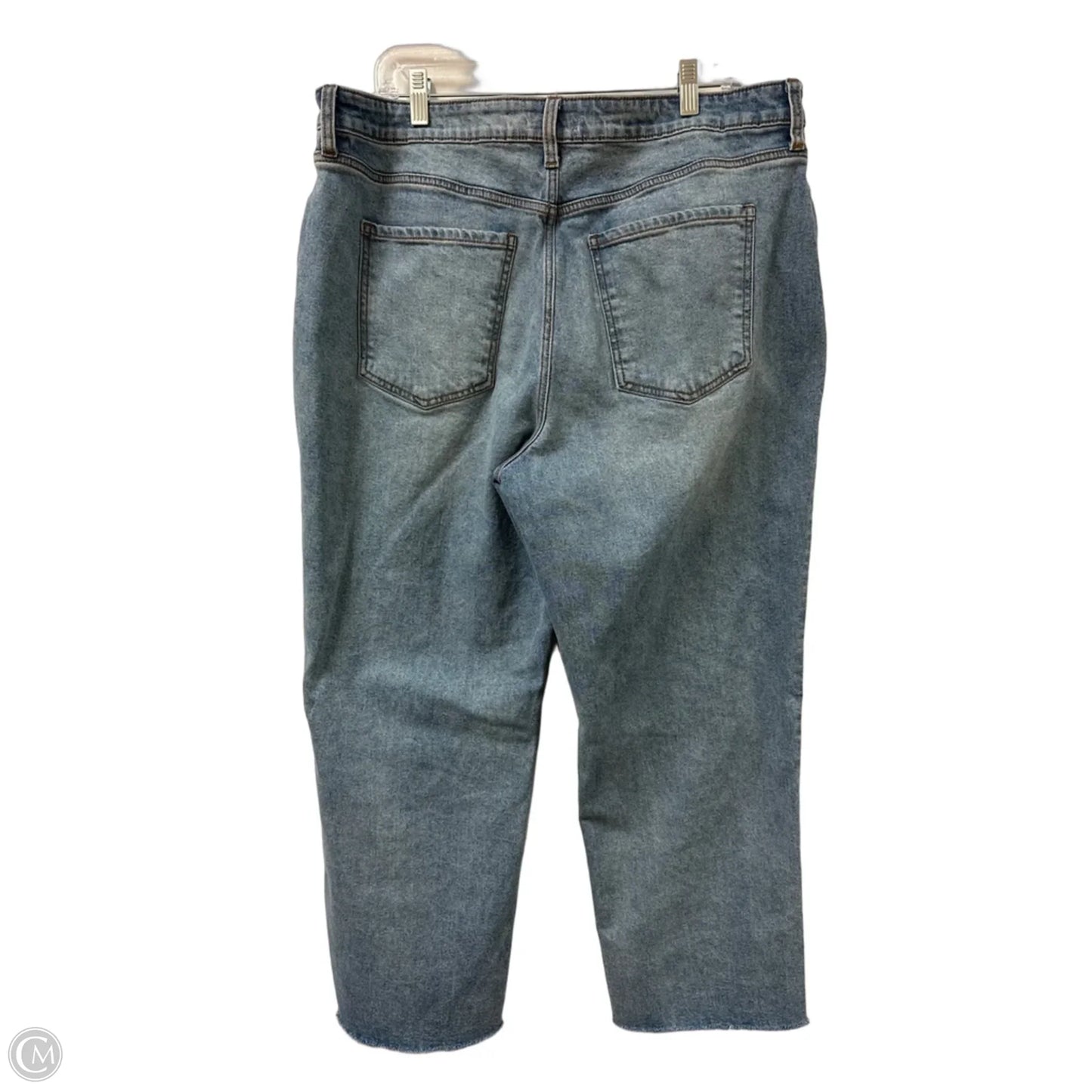 Jeans Wide Leg By Kut In Blue Denim, Size: 18