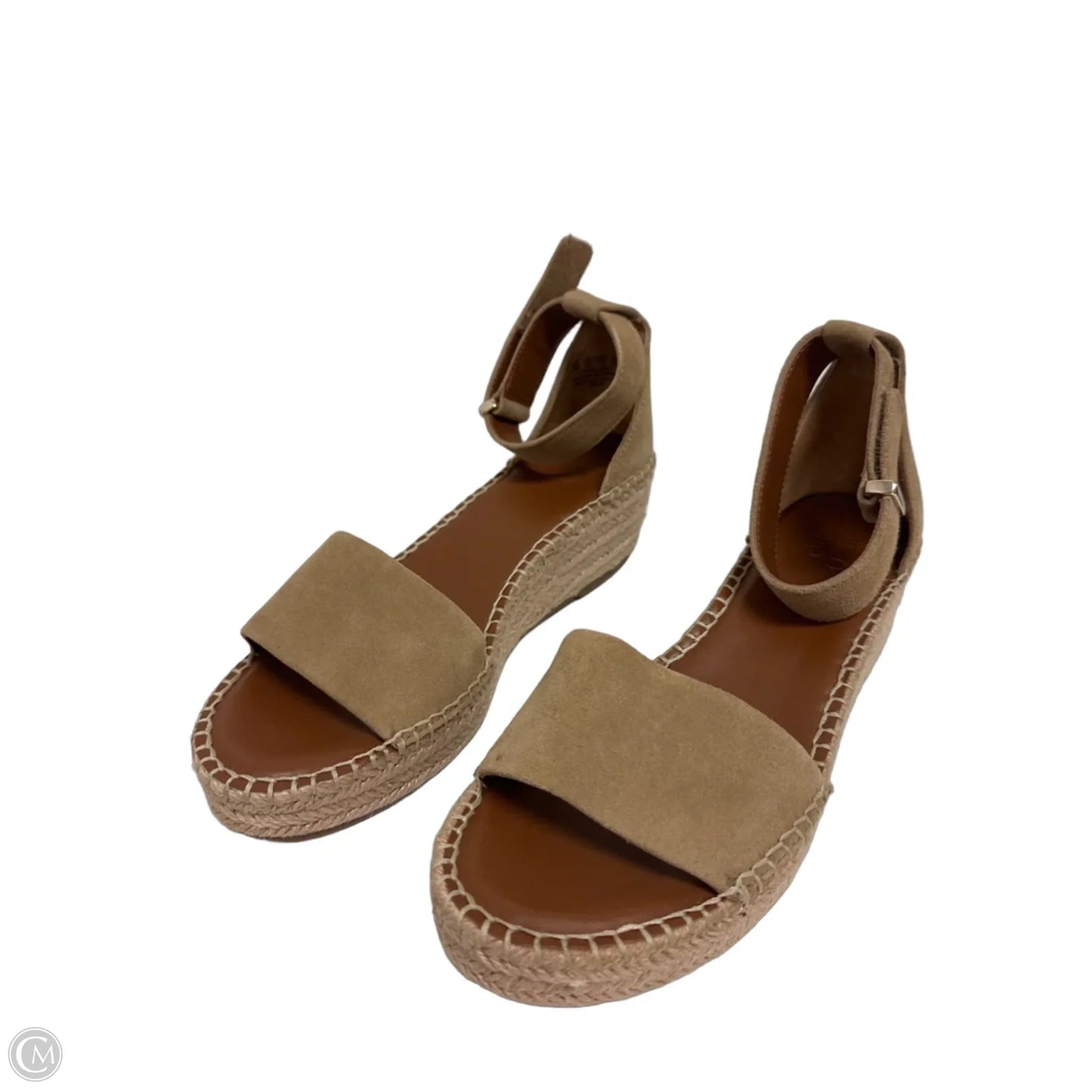 Sandals Flats By Franco Sarto In Brown, Size: 9