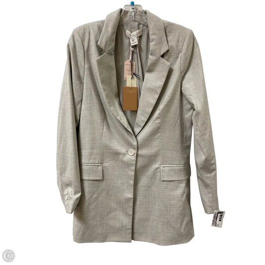 Blazer By Rachel Zoe In Grey, Size: M