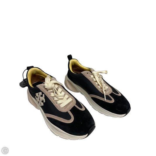 Shoes Designer By Tory Burch In Black & Cream, Size: 8