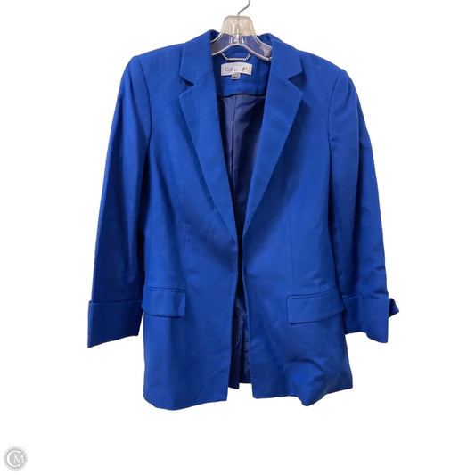 Blazer By Calvin Klein In Blue, Size: M