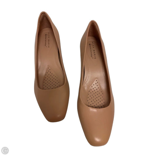 Shoes Heels Block By Alex Marie In Cream, Size: 8.5