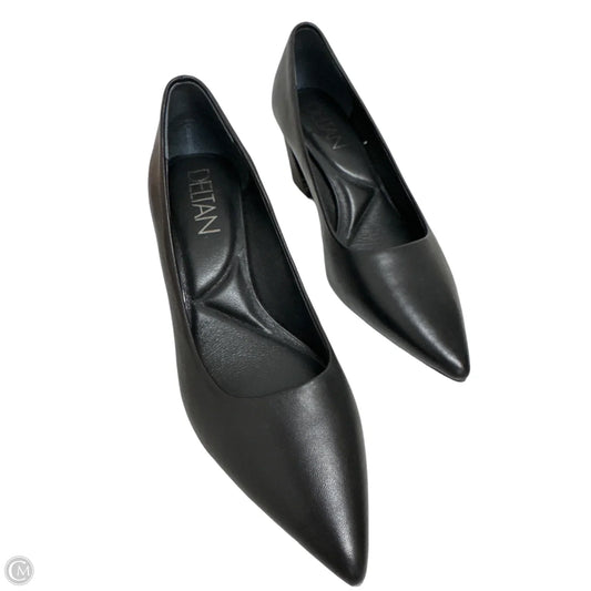 Shoes Heels Block By Deltan In Black, Size: 9