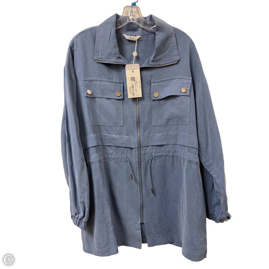 Jacket Other By Clothes Mentor In Blue, Size: Xl