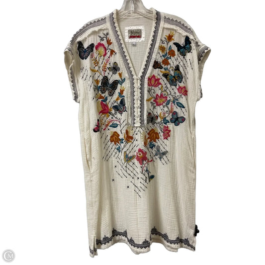 Dress Designer By Johnny Was In White, Size: S
