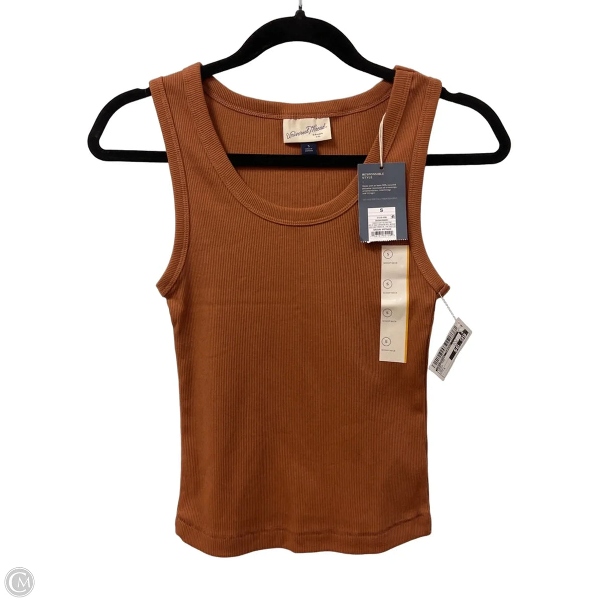 Tank Top By Universal Thread In Brown, Size: S